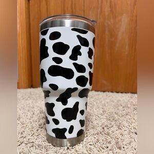 Cow Print Tumbler 30oz